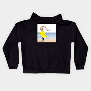 sea ocean beach Kids Hoodie